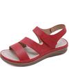 Summer Shoes Women Retro Women's Beach Sandals Round Head Slope Comfortable Lightweight Sandals Women's Casual Shoes Size 36-42