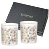 ADERIA Rock Glass Pair Set El Dorado Cherry Blossom 300 мл Сделано в Японии Косметическая коробка Виски Стильный легкий Пенсионный Shochu Cup Стакан для виски Подарок