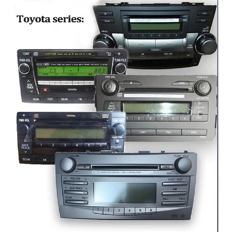 Для Toyota Rav4 Bluetooth Aux адаптер, комплект громкой связи с дисководом, с микрофоном