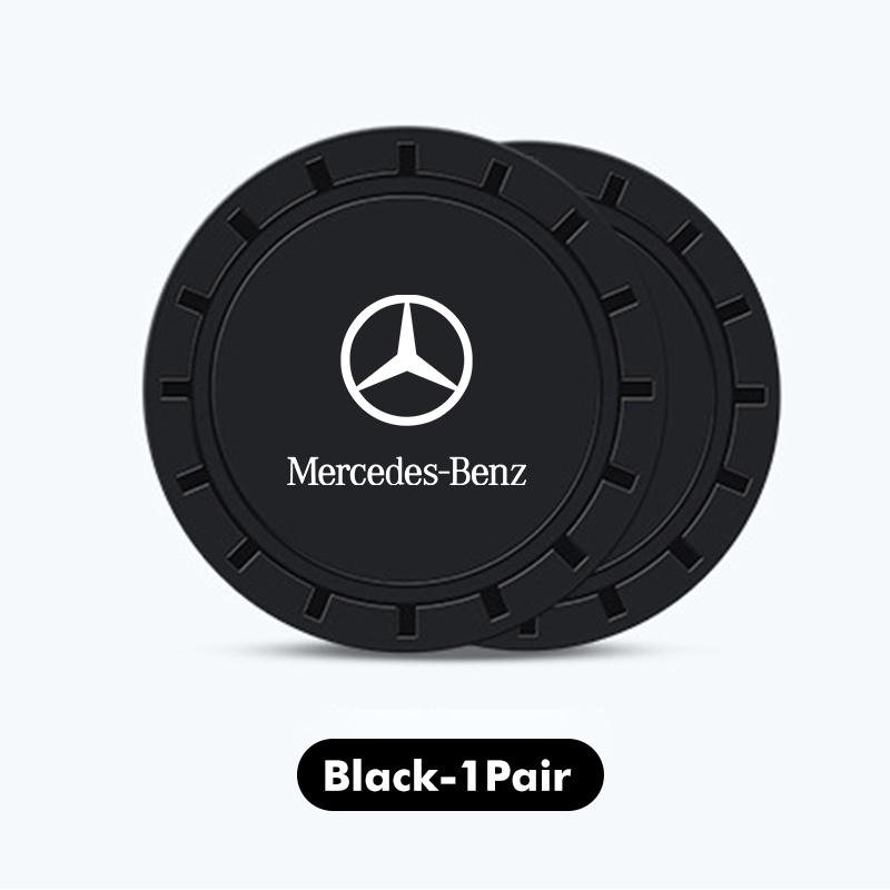 AABII1 For Benz Car Interior Water Cup Holder Non-Slip Mat Pad Coasters Auto Accessories Exclusive AMG W124 W203 W204 SPRINTER V CLASS