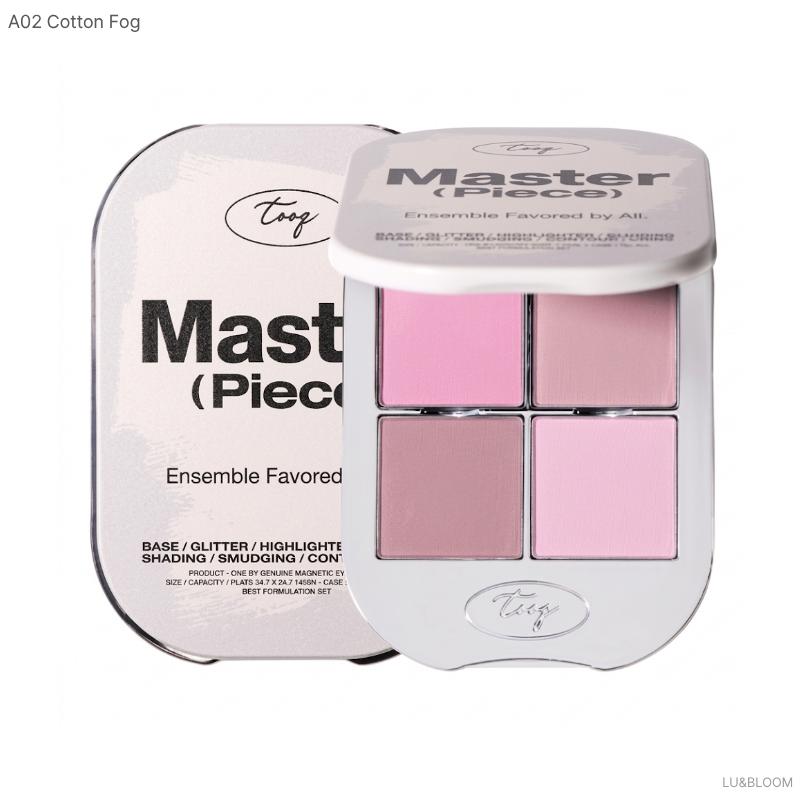 TooQ Одна 4-палетка магнитных теней для век от Genuine (+Бесплатный подарок)