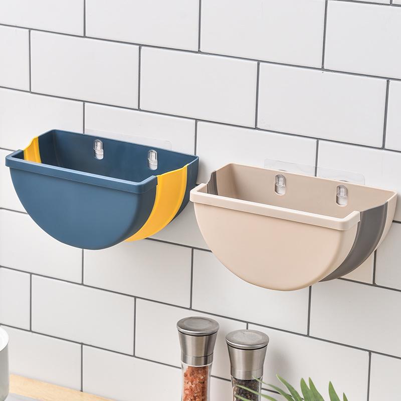 Кухонный мусорный бак, бытовой подвесной складной подвесной классификационный мусорный бак для гостиной, ванной комнаты, CA