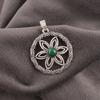 Malachite Pendant, 925 Sterling Silver Pendant Jewelry. Gift For Women Handmade Pendant Gemstone Jewelry