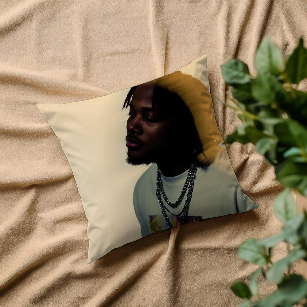 Singer L-Leon Thomas III cushion cover Square Sofa Cushion Cover Casual Skin-Friendly Comfortable Pillow Cover