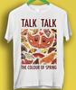 Новая футболка Talk Talk Цвет Весны Топ Ретро Крутой Унисекс Женская Музыка