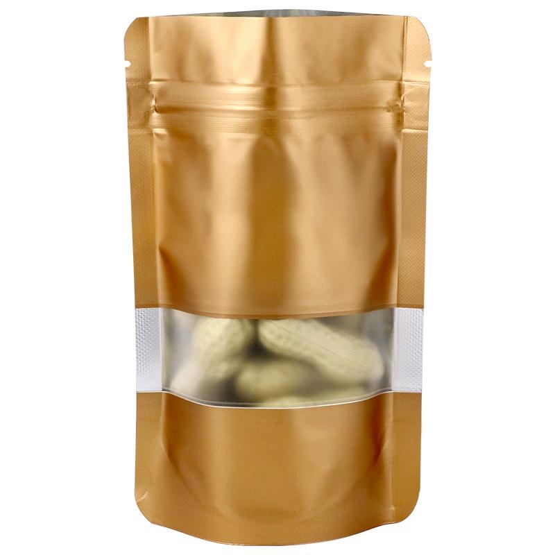 Окно Независимый Пакет из Алюминиевой Фольги с Запайкой, Цветной Влагостойкий и Светонепроницаемый Пакет для Упаковки Цветочного Чая и Орехов, Пакеты для Запайки Конфет и Снеков