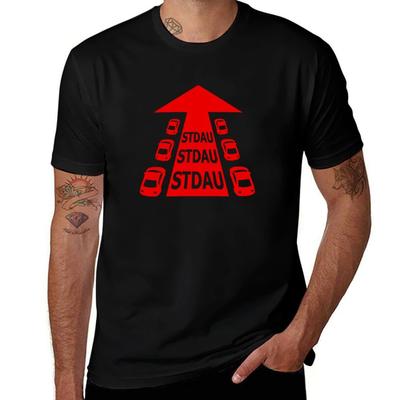 Официальная футболка с логотипом STDAU мужская футболка летние футболки для мужчины хлопковые футболки для мужчины хлопковая мягкая футболка