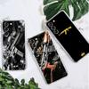Прозрачный чехол для пистолета AK47 с пулями для Samsung Galaxy S22 S20 FE S21 S10 S9 Plus Note 20 Ultra 10 Lite, прозрачный чехол для телефона