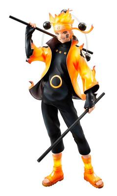 MegaHouse Серия NARUTO Shippuden Uzumaki Naruto Six Paths Sage Mode Полная фигурка GEM