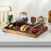 Walnut Wood Rectangular Serving Tray