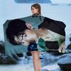 Korea Cha Eun Woo Towel Microfiber Beach Towel Absorbent Quick dry Soft Yoga Swimming Resort Mountain Climbing Towel