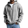 Men's  Long  Sleeves  Leisure  Sports  Half  Zipper  Hooded  Hood  Hoodie