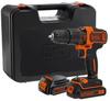 Ударный шуруповёрт Black & Decker BDCHD18BDCHD18KB2