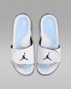 555501-103 Nike Jordan Hydro 5 Retro Шлепанцы Белый Изумрудно-виноградный лед  (Мужской)
