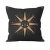 Bohemian Black Sun and Moon Printed Pattern Cushion Cover for Home Living Room Sofa Decoration  Pillowcase