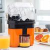 Электрическая двойная соковыжималка легкий апельсиновый сок красный черный