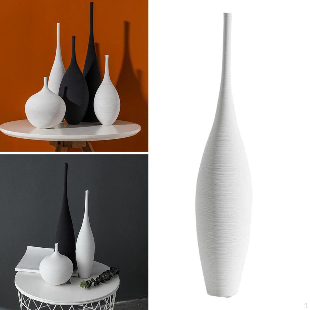 Керамические Вазы для Цветов, Декоративная Ваза-Бутон, Центральные Элементы для Домашнего Декора, Вазы для Полки, Каминной Полки