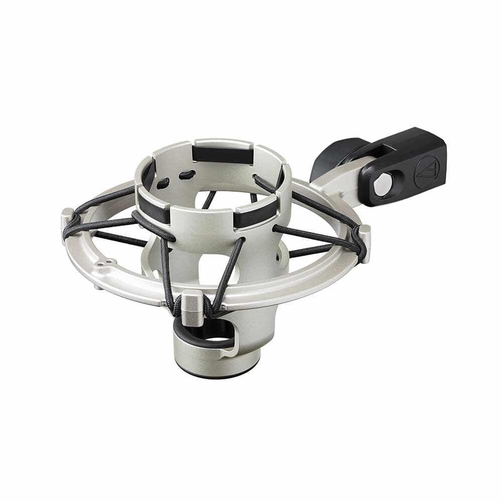 Condenser Microphone 1 Inch Large Diameter Dual Diaphragm DC Bias Unidirectional 80Hz Low Cut Filter Switch 10dB Pad Switch Dedicated Shock Mount