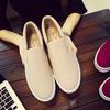Белые кроссовки мужские повседневные туфли Slip On Canvas Shoes мужские мокасины удобные вулканизированные туфли мужские кроссовки Zapatos De Hombre