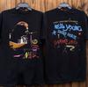 Vintage 90s Neil Young Crazy Horse Garage 1986 Tour T-shirt, Size S-4XL