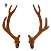 Имитация рогов Головной убор Ободок Флокированные Искусственные Рога Оленя Сика Сделай сам Рождественские Вечериночные Принадлежности Хэллоуинский Реквизит