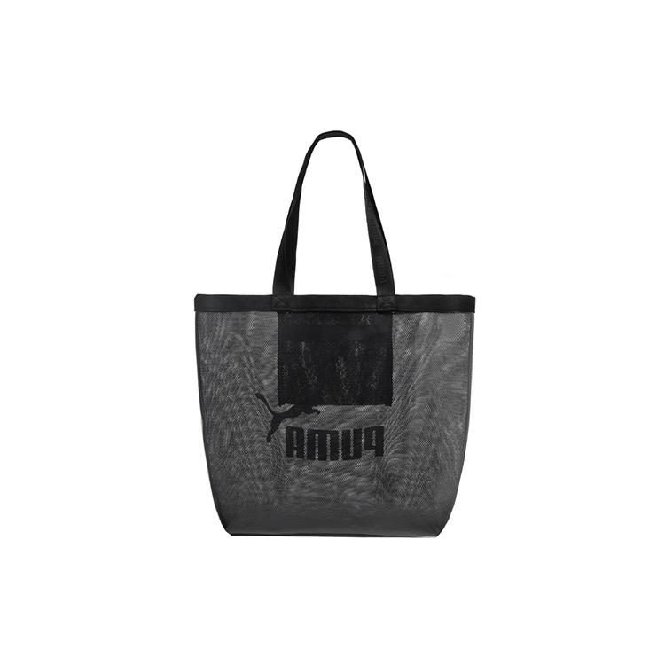 New PUMA Polyurethane Jelly Bag Shoulder Bag Handbag Regular Women's Black 078871-01