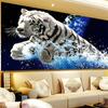 Modern Art Tiger 5d Full Diamond Painting Animal DIY Wall Painting Cross Stitch Embroidery Living Room Home Decor