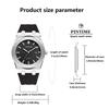 1pc Men's Quartz Watch, Made of Quartz, with Silicone Strap. A Fashionable Quartz Watch for Men, Suitable for All Occasions. Any