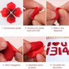 100/200/500/1000Pcs Artificial Rose Petals Artificial Flower Silk Petals for Valentine Day Wedding Flower Decoration