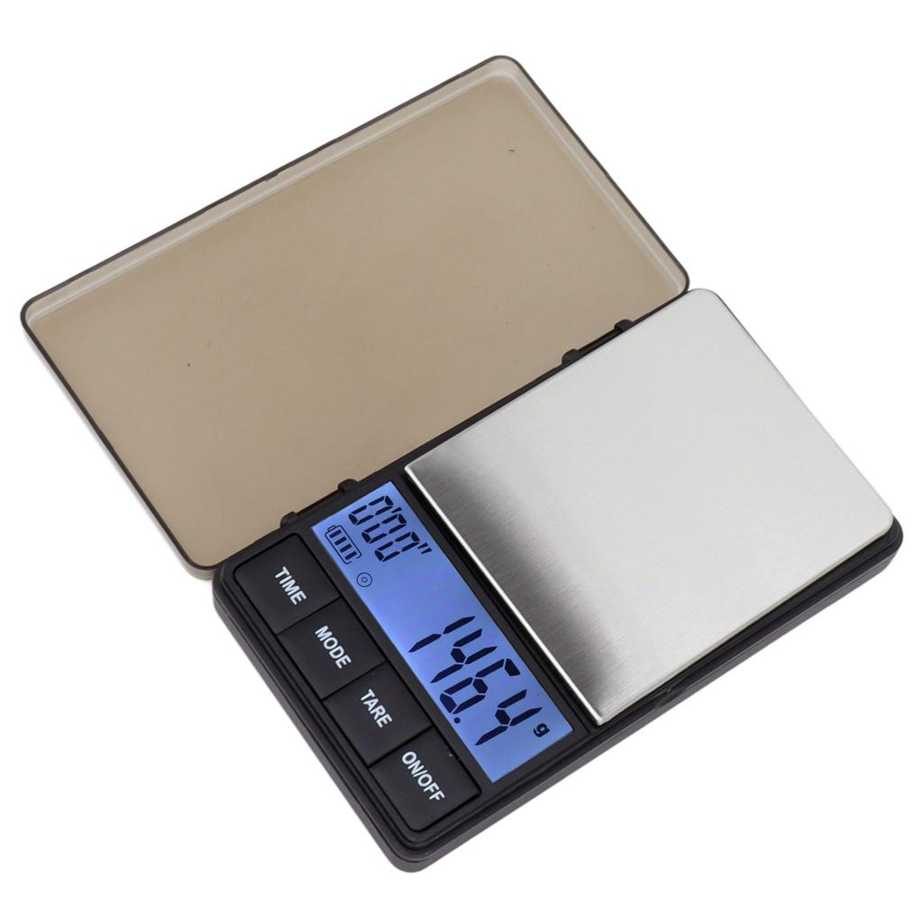 Маленькие весы для кофе, чувствительные, точные, 1000 г, 0,1 г, цифровые карманные весы для кофе с таймером и функцией тарирования