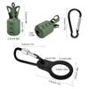 6Pcs Squid Jig Baits Protector Squid Jig Hook Protector Case with Carabiner Fishing Tackle Fishing Accessories