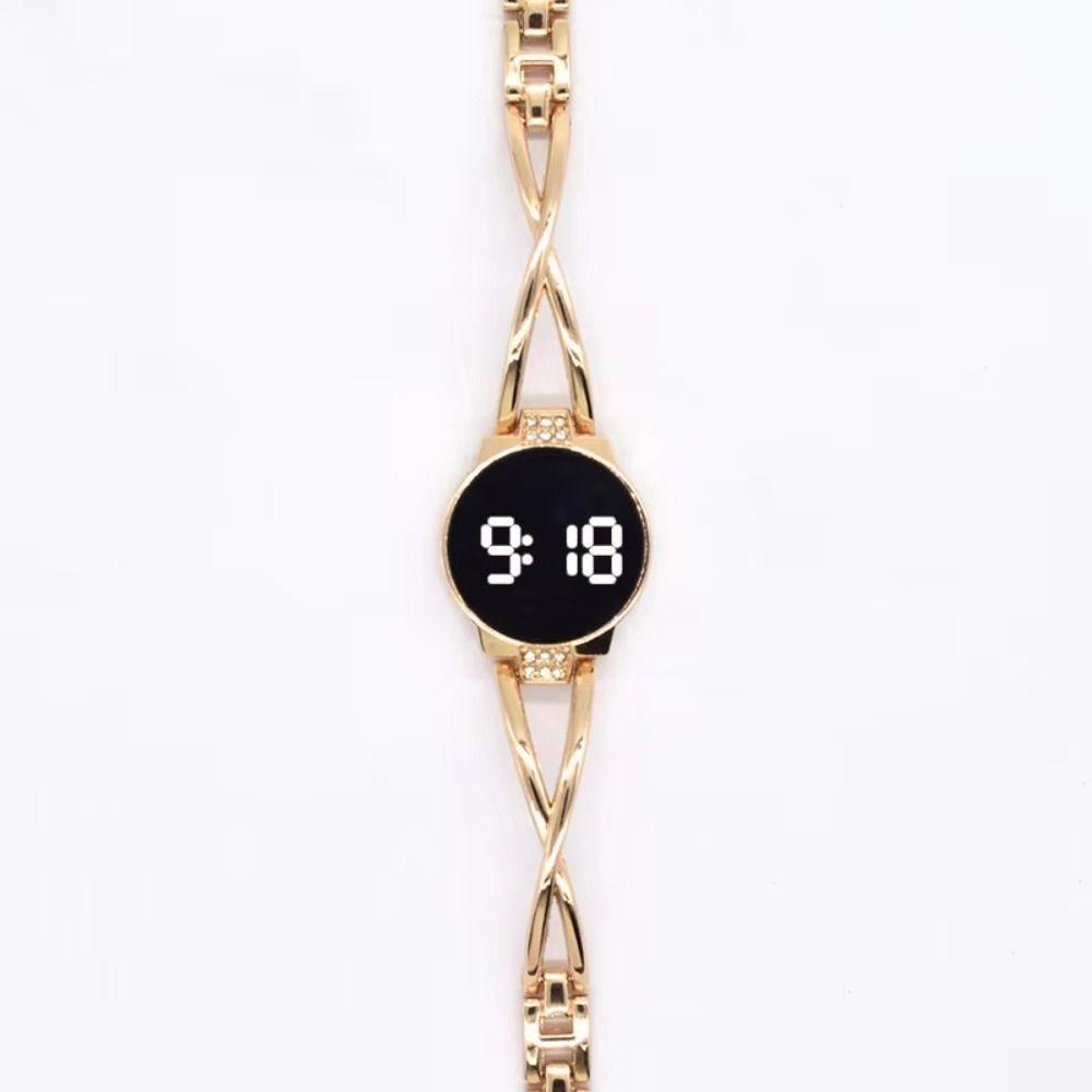 Metal Bracelet Bangle Watch Digital Watch Female Wrist Watch Girls