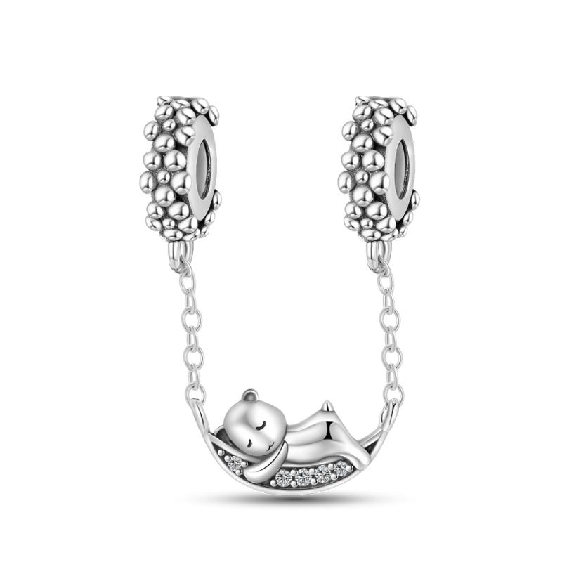 Real 925 Sterling Silver Moon Vitreous Star Fairy Tale Charms Beads Fit 925 Original Bracelets DIY Jewelry Romantic Gift