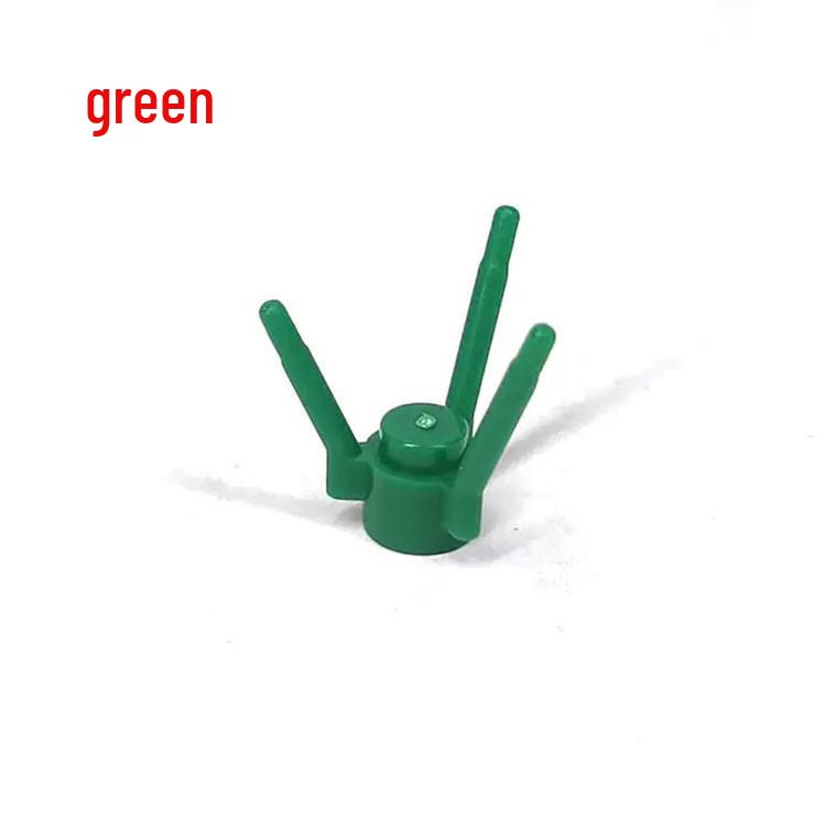 Small Particle Building Blocks: 3 Flower Stems & 3 Grasses, 3741 Compatible Parts, 0.1kg/bag