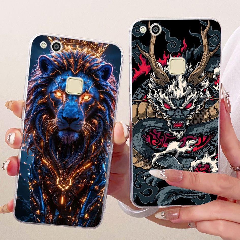 Case For Huawei P10 Lite Cover New Stylish Butterfly Phone Case Soft Transparent Silicone Bumper For Huawei P10Lite WAS-LX1 Capa