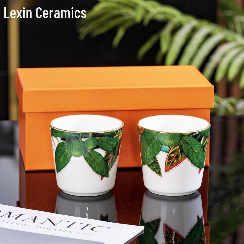 Exquisite European Bone China Mug - Elegant Teacup for Afternoon Tea, High-Value Teahouse Black Tea Cup, Perfect Gift.