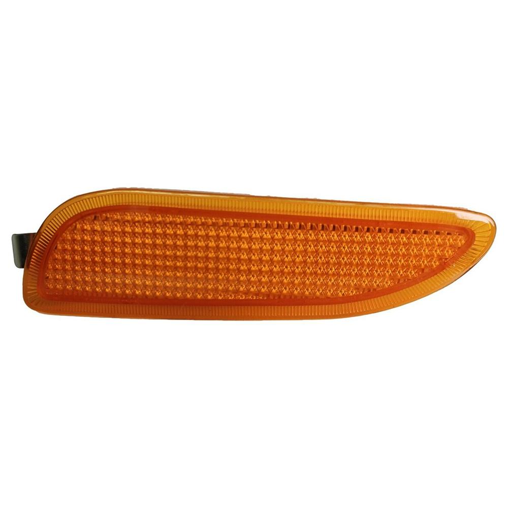 2x Amber Front Bumper Side Marker Light Turn Signal For 03-09 Mercedes-Benz CLK