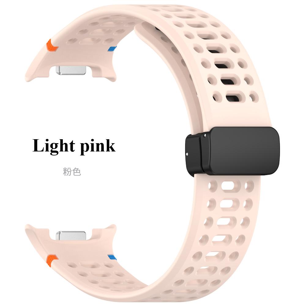 Магнитный ремешок-застежка для Samsung Galaxy Watch 8 Classic 46 мм, силиконовый ремешок для Galaxy Watch 8 44 мм 40 мм, аксессуары
