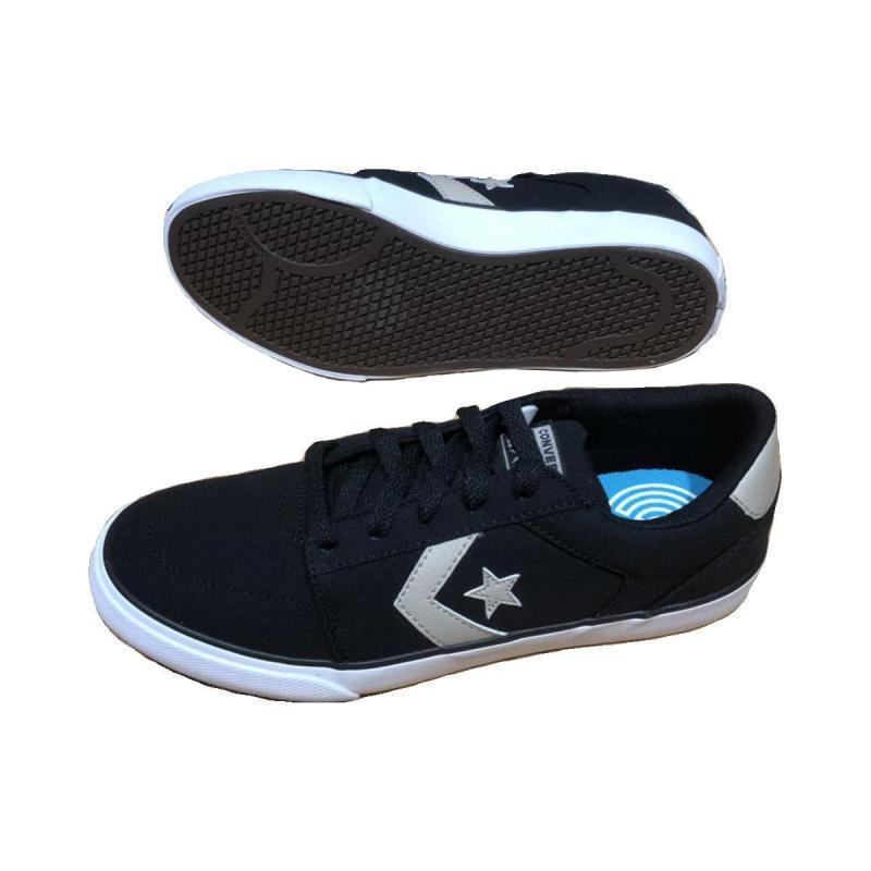 Converse Легкие и удобные Амортизирующие и износостойкие низкие кеды Женские Черные