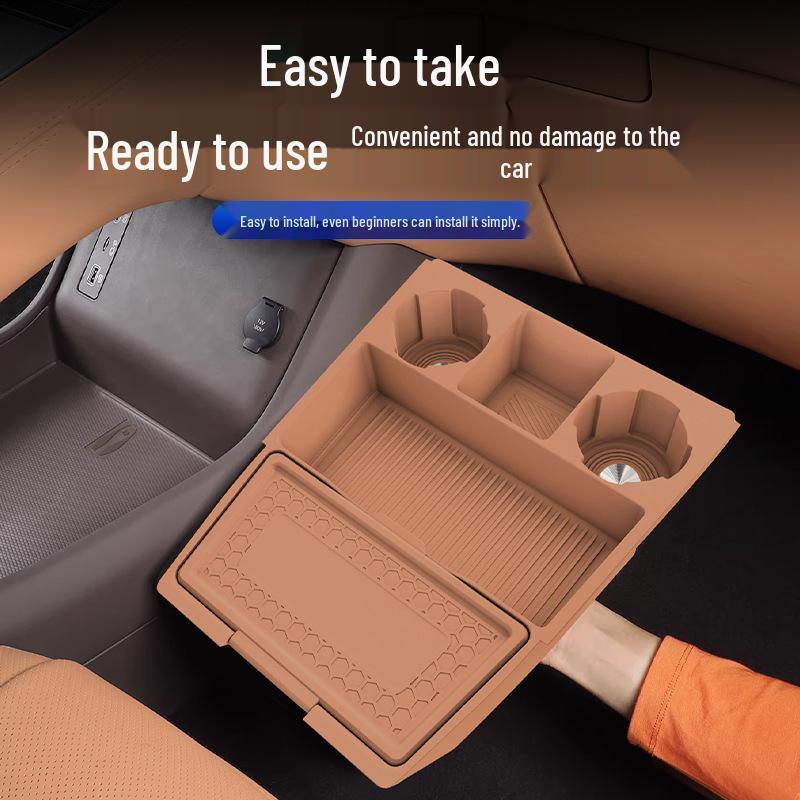 Denza N8L Silicone Center Console Storage Organizer - Car Interior Modification Accessory