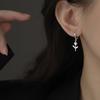 Exquisite Tulip Ear Buckle Girly French Romantic Rose Flower Earrings Fashion Spring Short Earrings