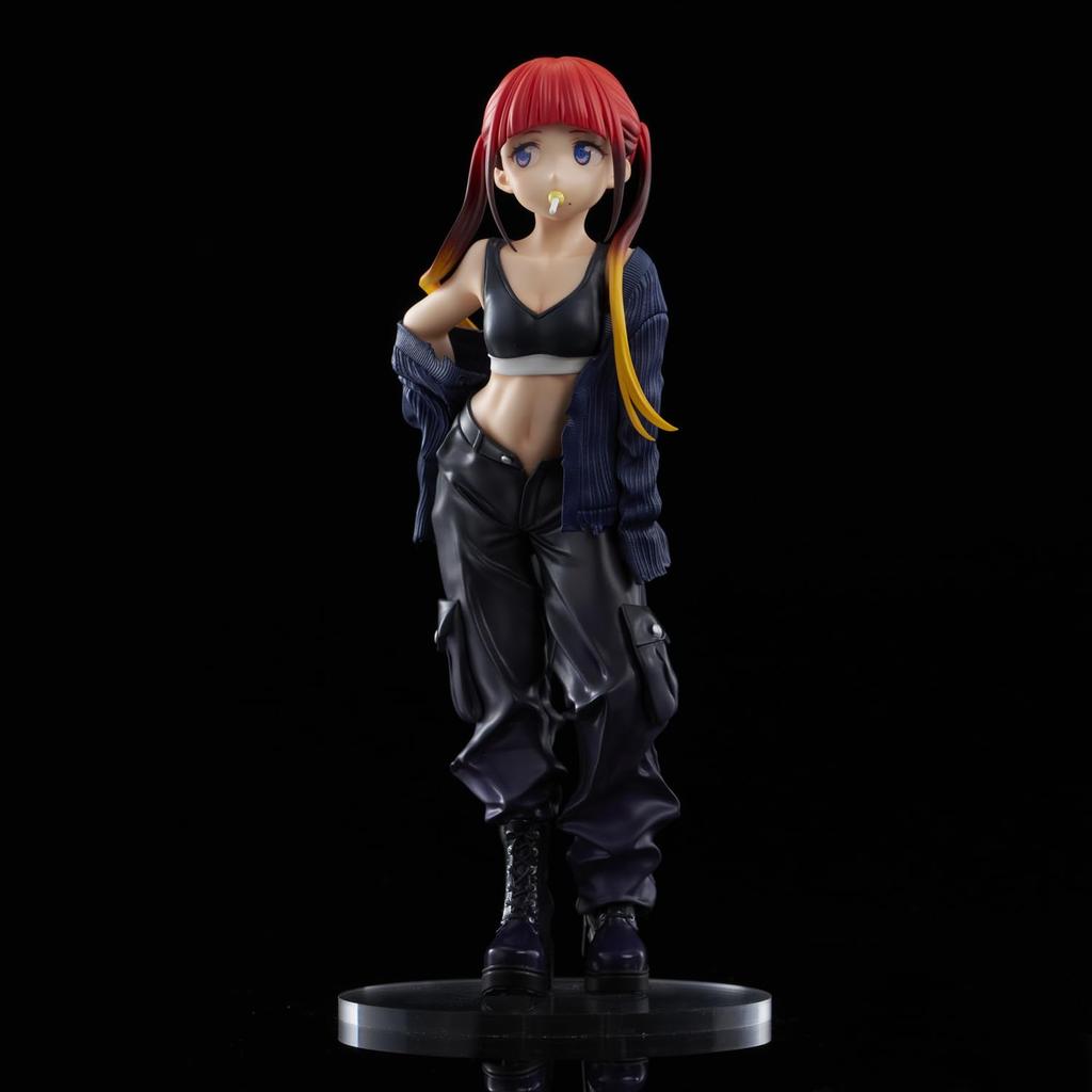 ZOZO BLACK COLLECTION PVC ABS Painted Complete Figure "Gridman Universe" "Chise Asukagawa" Non-scale &