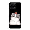 Черный силиконовый чехол для Xiaomi 15T Pro Чехол Мультяшный кот Мягкая задняя крышка для Xiaomi 15T 5G 17 14T Pro Чехол для телефона Coque Funda Para
