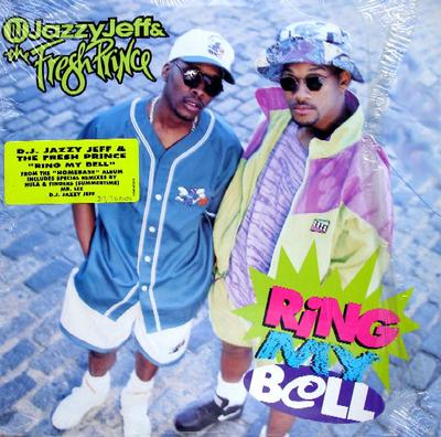 12-дюймовая пластинка DJ JAZZY JEFF & THE FRESH PRINCE - Ring My Bell 01241420231 Jive 1991 US Рэп и хип-хоп/R&B Б/У