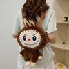 Cartoon Labubu Doll Backpack Anime Portable Girl Storage Bag Student Gift