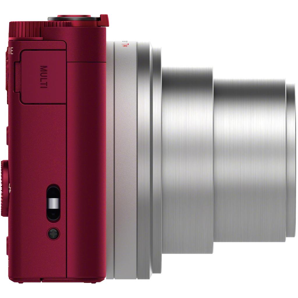 Sony Цифровая камера 30x оптический зум миллионов пикселей Red RC DSC-WX500 18.2 Cyber-shot DSC-WX500