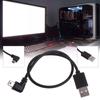 Mini USB B Type 5pin Male левый/правый изогнутый на 90 градусов к USB2.0 Male зарядный шнур