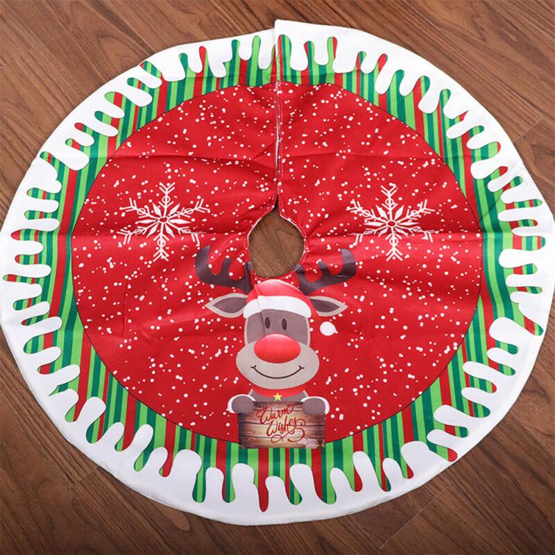 Напольный коврик под елку