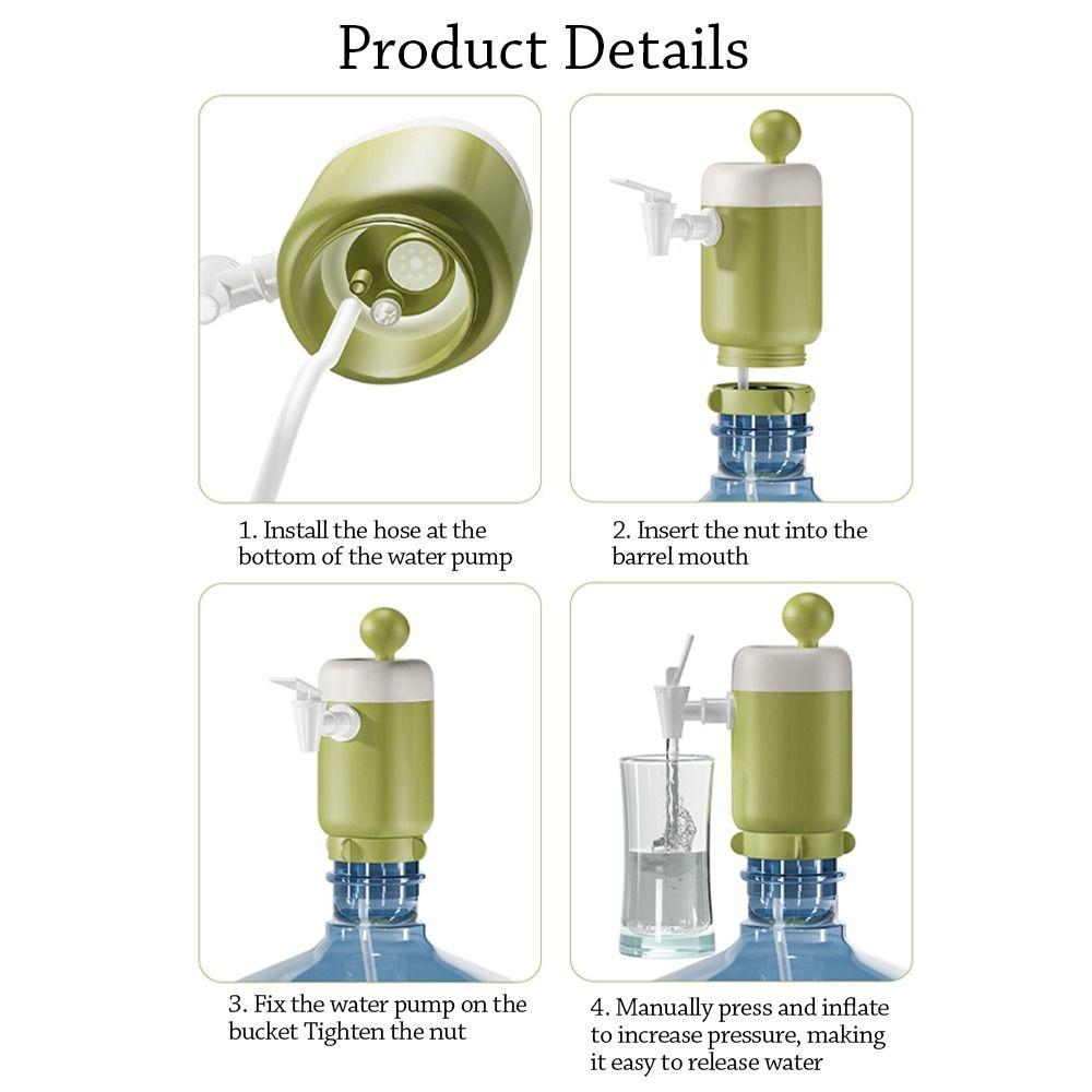 Автоматический насос-диспенсер для воды, ручной пресс, всасывающий насос, диспенсер для питьевой воды, вода из ведра