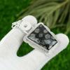 Mothers Day Deal Black Fossil Coral Stone 925 Silver Daughter Engagement Pendant